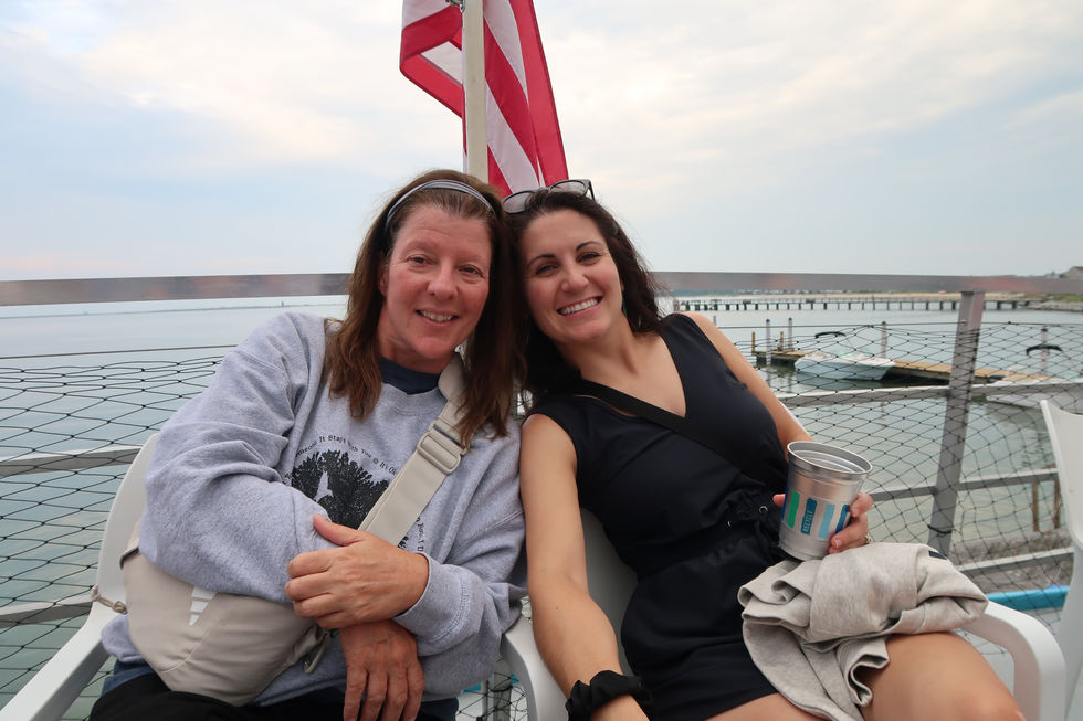 Family on the Boat