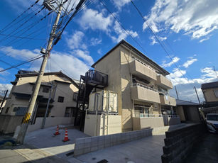 京都市山科区にある賃貸管理の株式会社ａｄｄ　ｏｎｅの管理物件パストラル上桂の外観写真