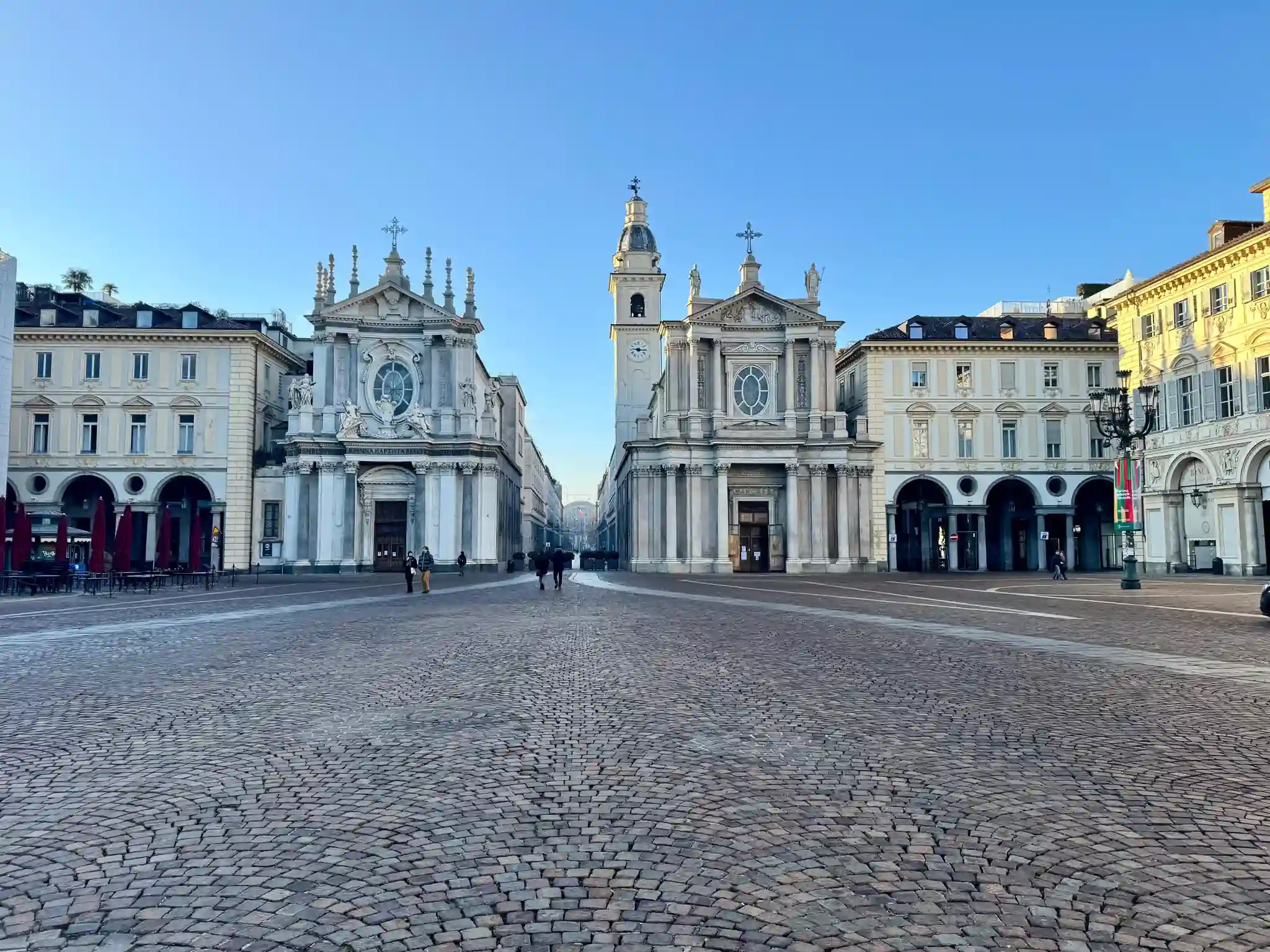 Piazza San Carlo églises Turin Italie