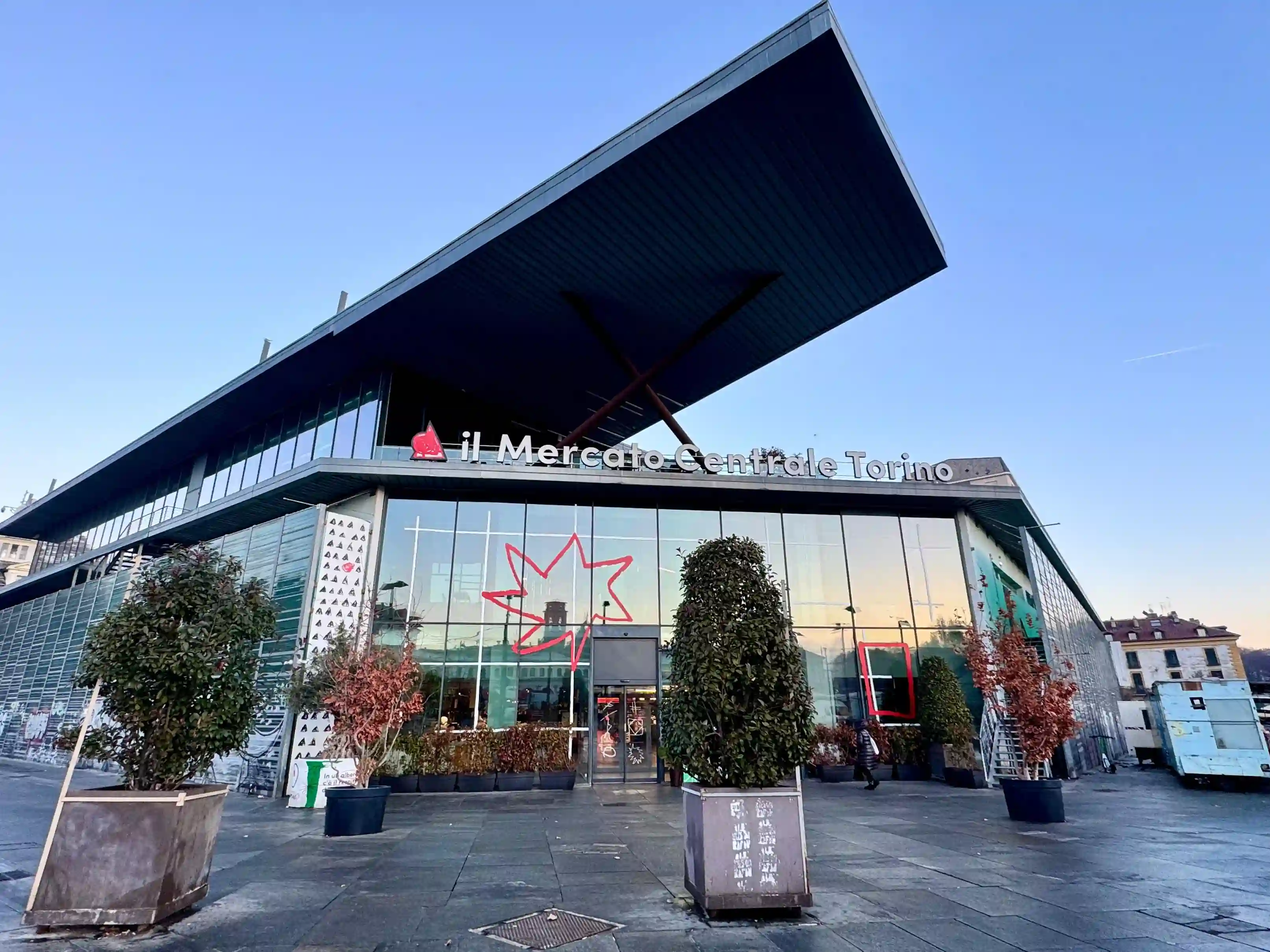 Mercato Centrale architecture Turin Italie