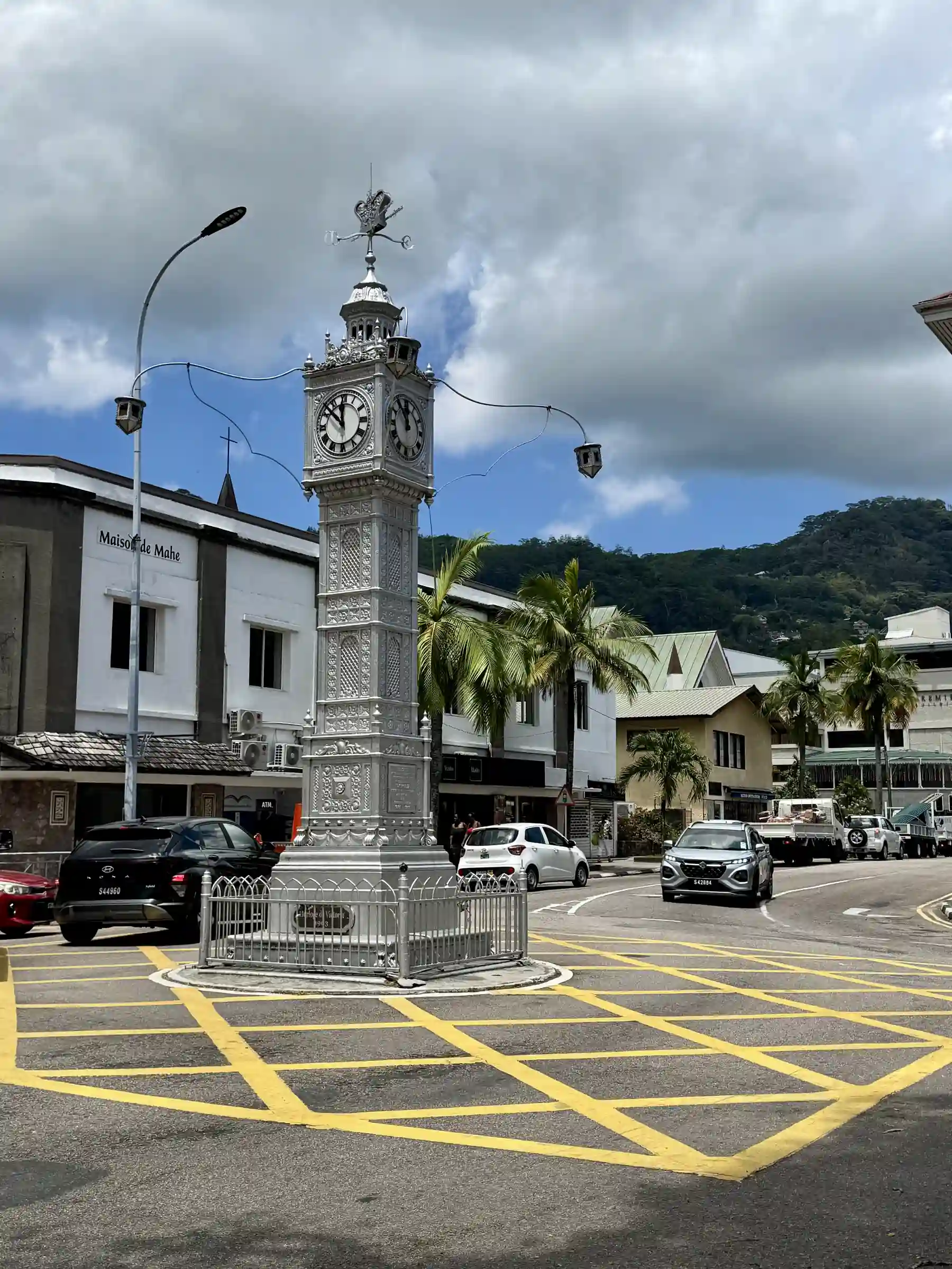 Tour horloge Clock Tower Victoria Mahé Seychelles