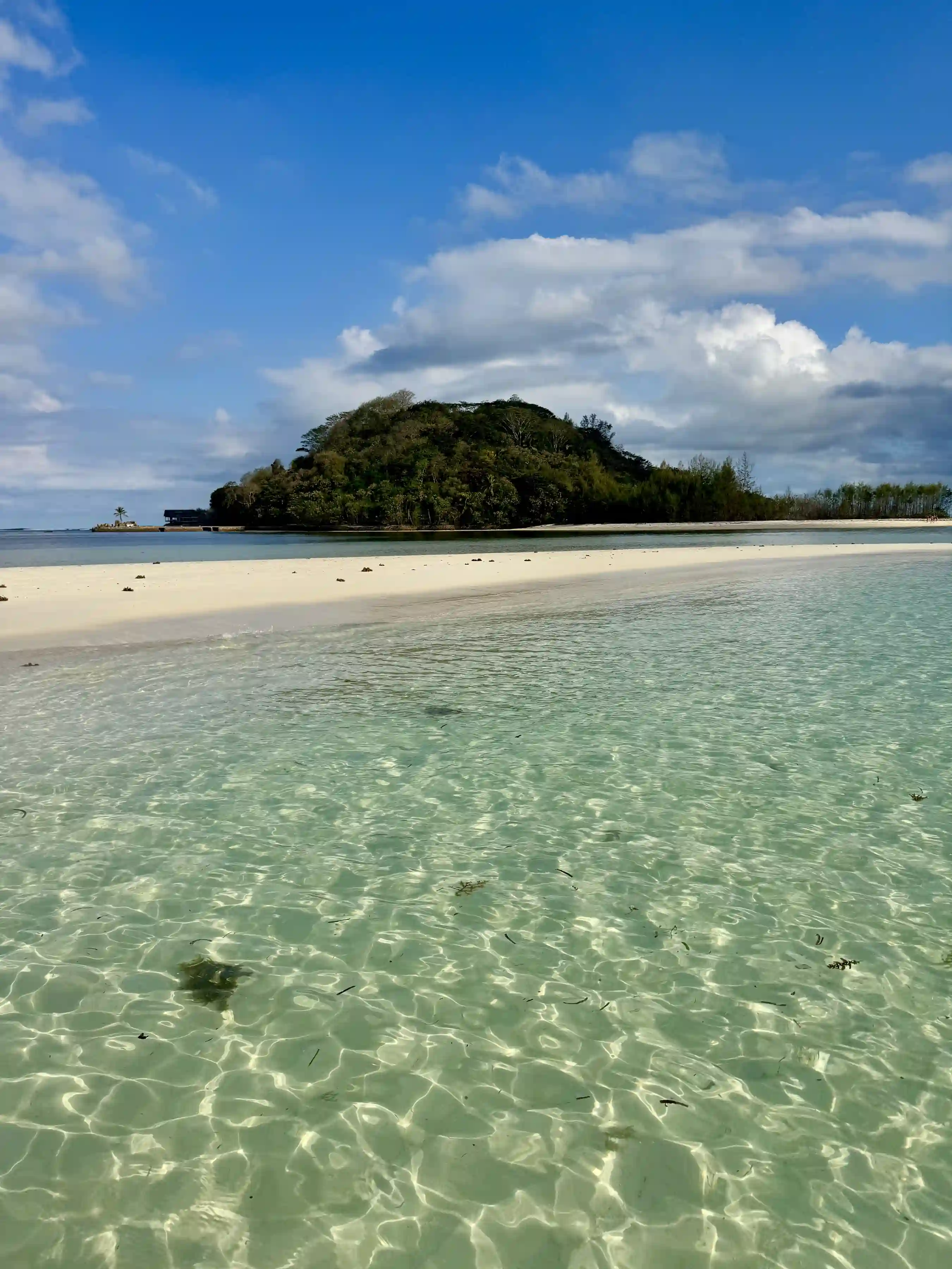 Île banc de sable eaux cristallines excursion Mahé Seychelles
