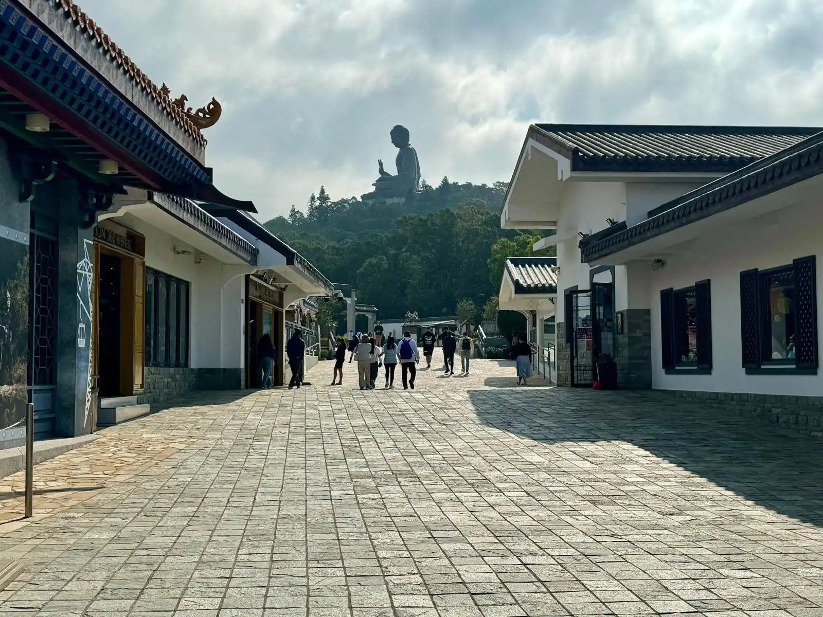 Grand Bouddha Tian Tan village Ngong Ping Lantau