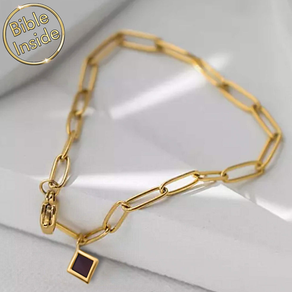 Thumbnail: Scripture Bracelet With the Entire Bible - Emily Design