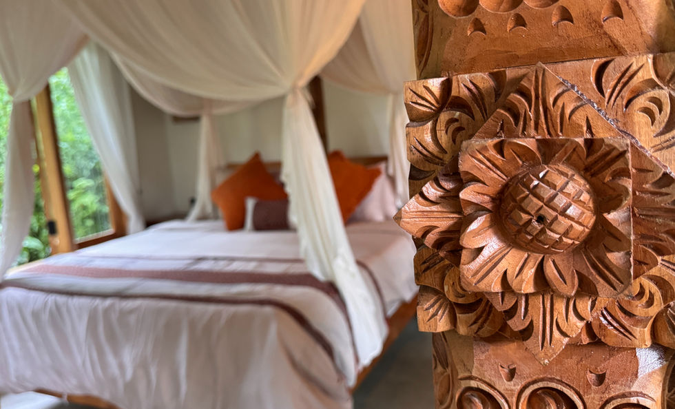 The Bamboo Bungalow at Jiwa Eco Escape...the Bali you came for.