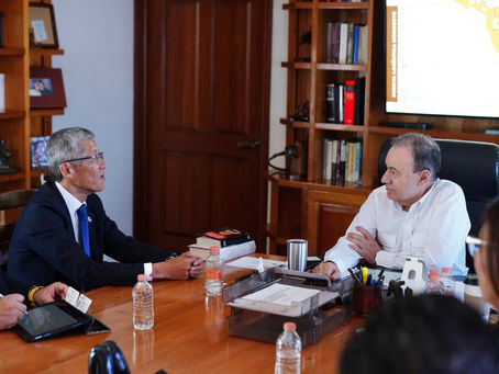 Sostiene Gobernador reunión con directivos de empresa japonesa Mitsui