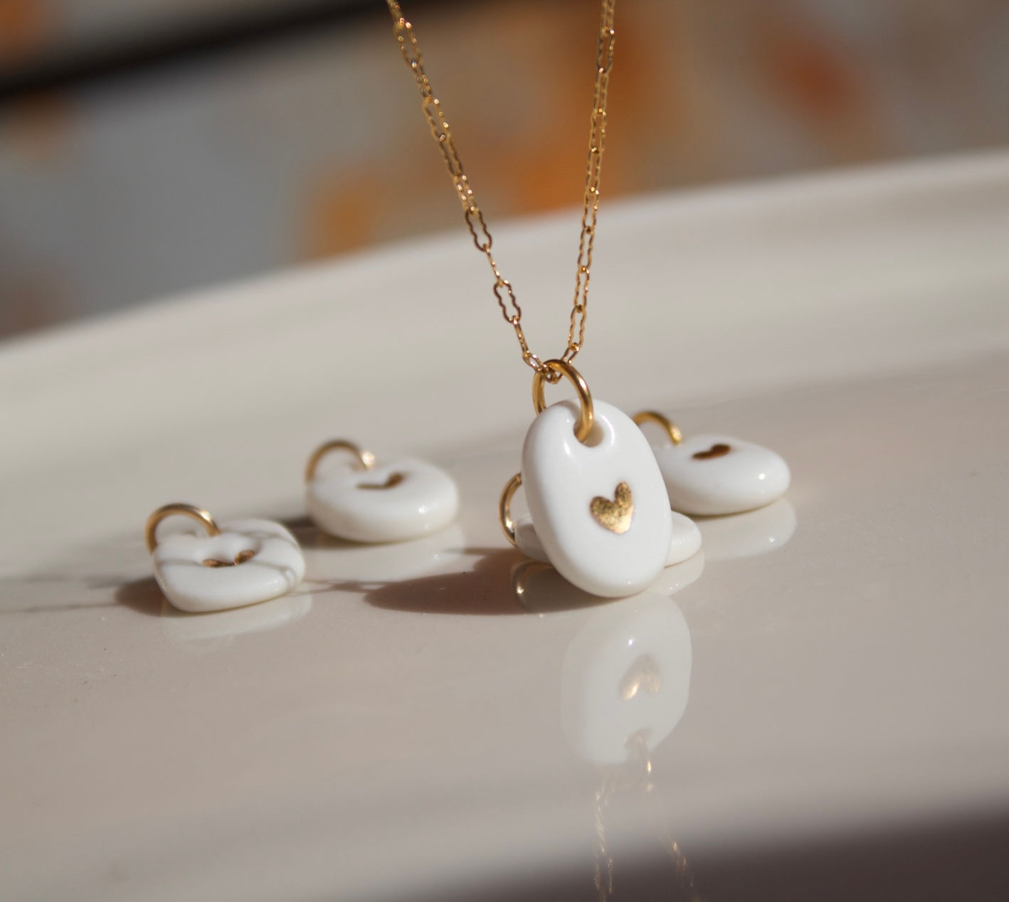 Médaillon 'ptit coeur'