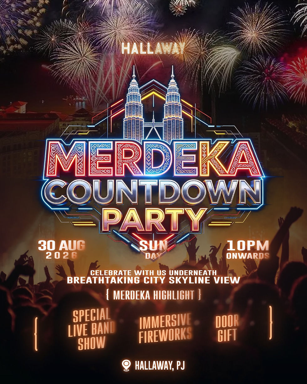 hallaway petaling jaya and chan sow lin rooftop open air fireworks merdeka celebration at kl