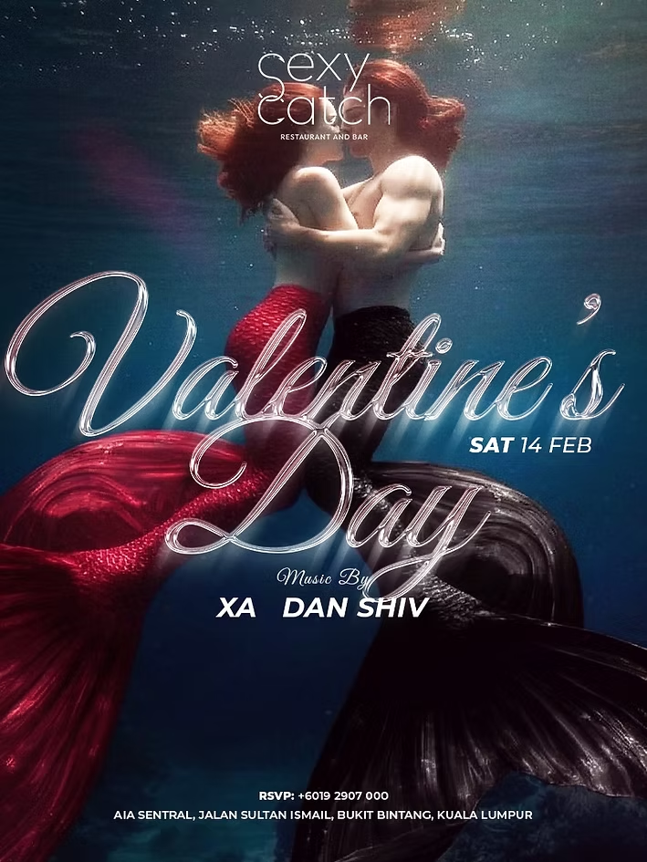 Sexy Catch kl newest club valentines special poster