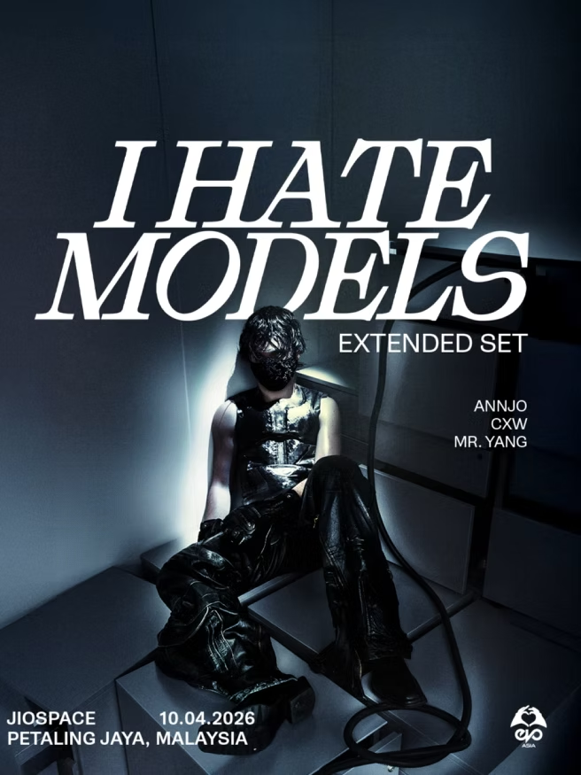 i hate models concert poster at kl on 10th april at jio space pj