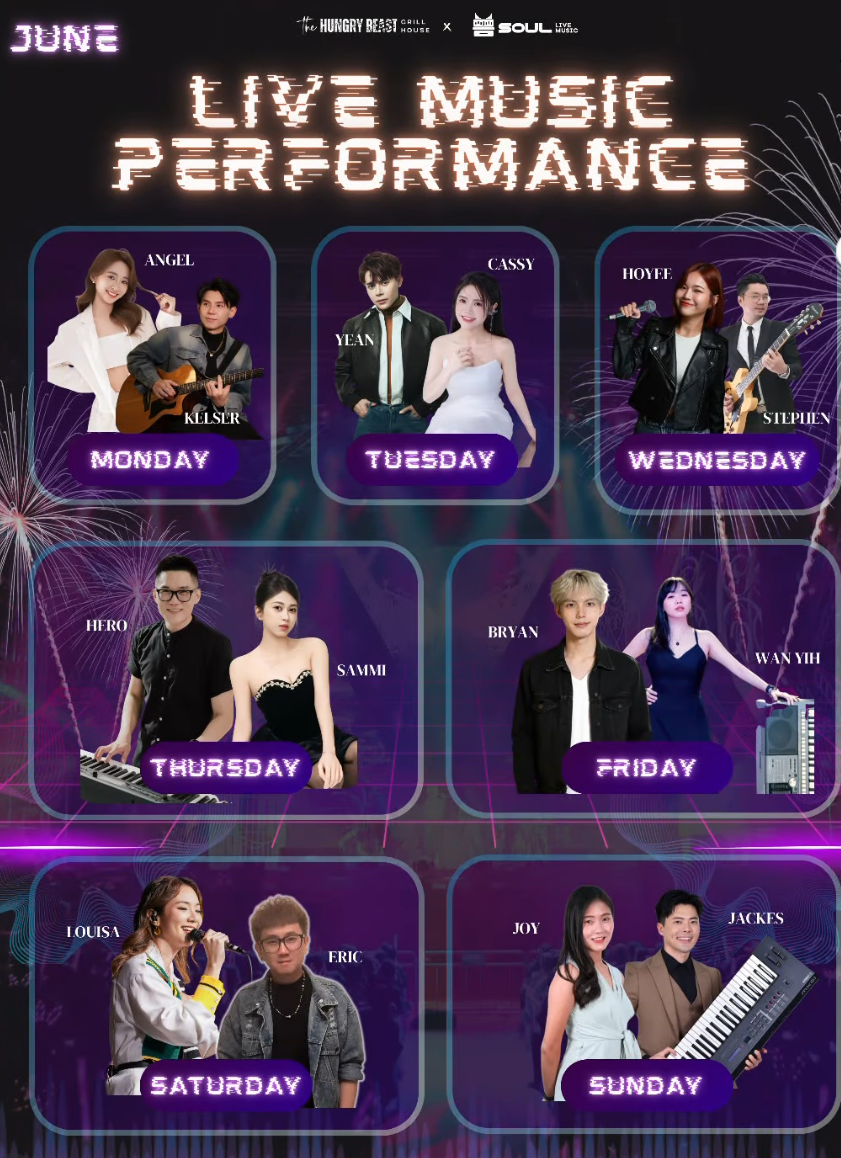 Mandarin, Live Music, R&B