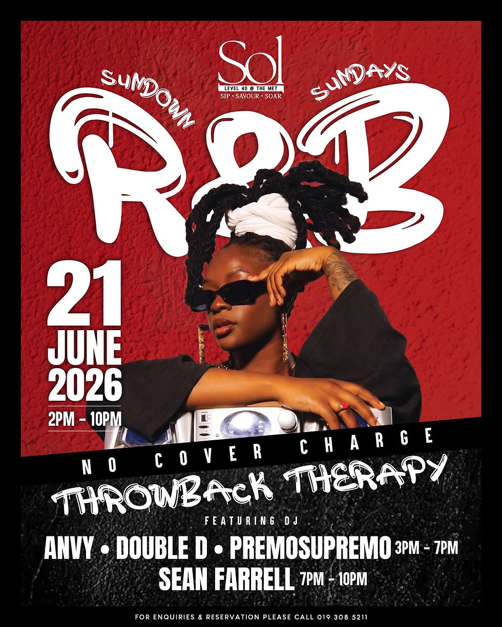 R&B only session day to night party at sol mont kiara kl on 21st june poster