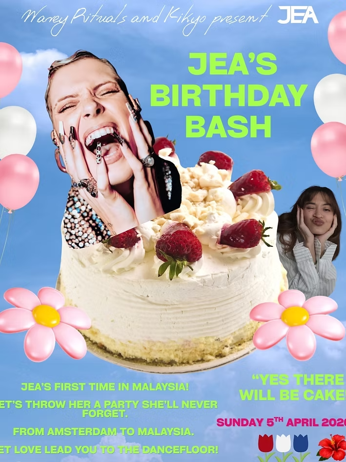 jeas bd bash poster at kikyo on 5th april at klcc kl