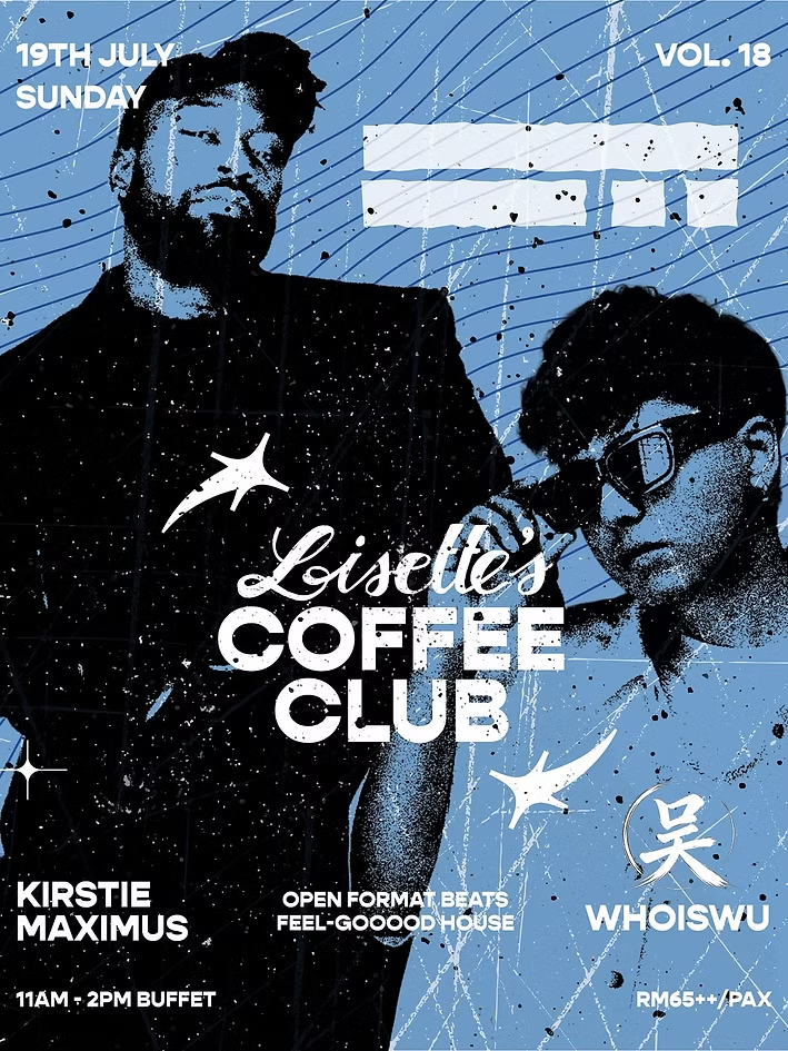 lisette's coffee club at bangsar kl poster