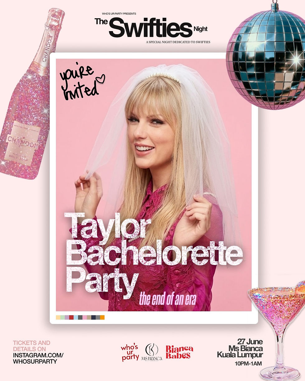 Ms bianca taylor swift special only party on june 27th