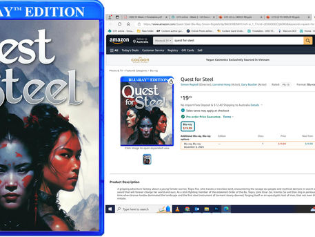 Quest for Steel now on Blu-Ray!
