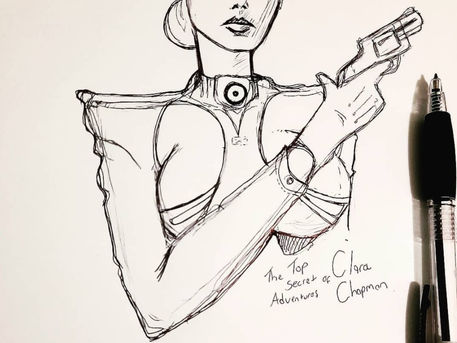 the Art of Clara Chapman the war years
