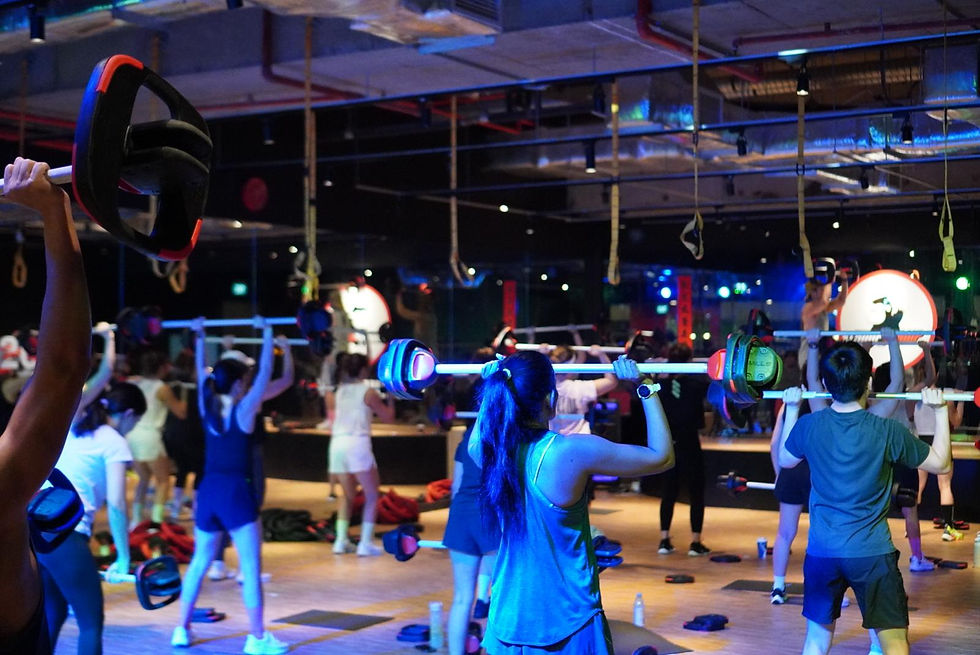 LM Bodypump at chimpchamp3
