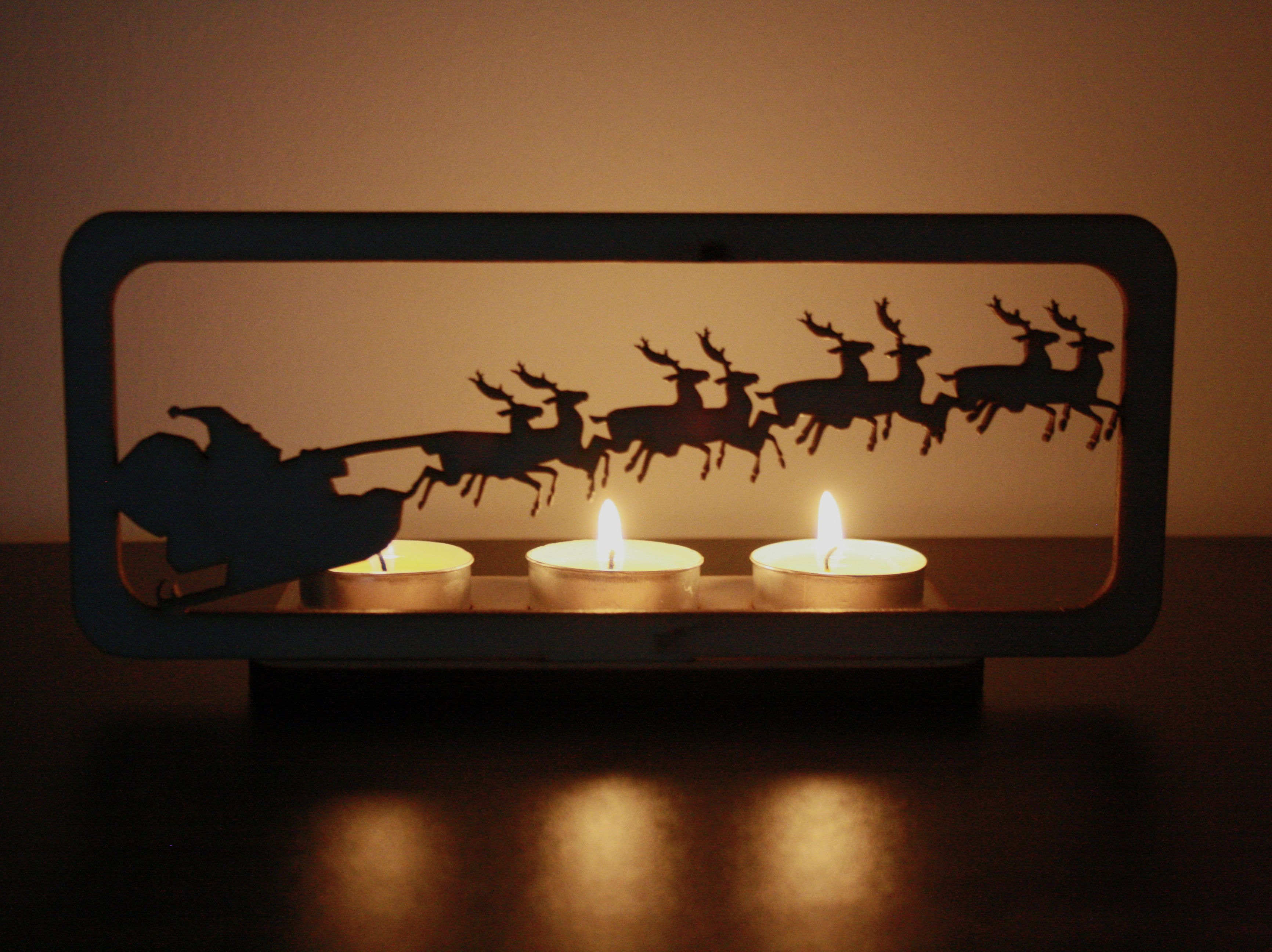 Weihnachtsbogen mit Rentieren