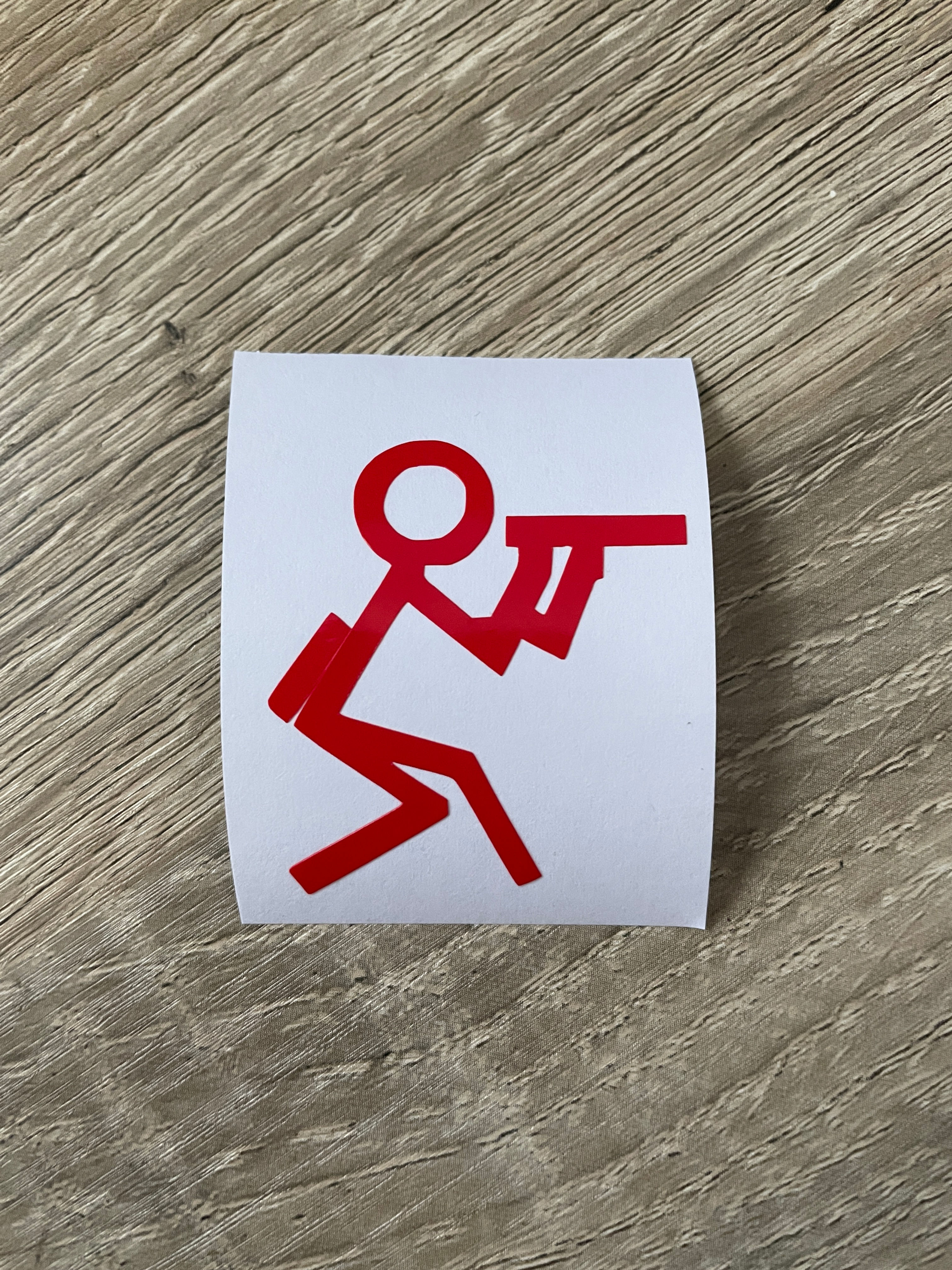 Aufkleber "Speedsoft Männchen"