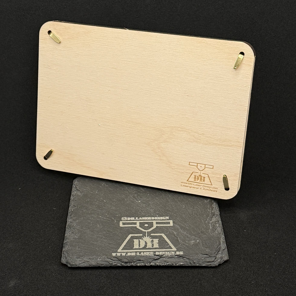 Frohes Fest, Geschenkkarte aus Holz