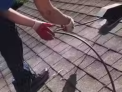 Dryer vent cleaning