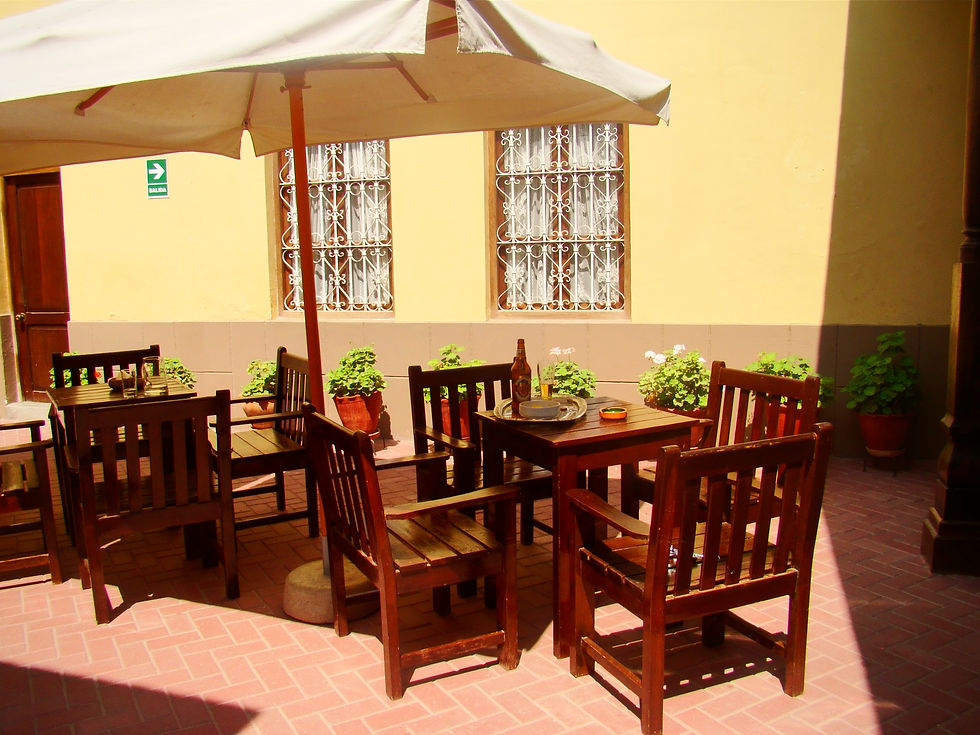 Patio central