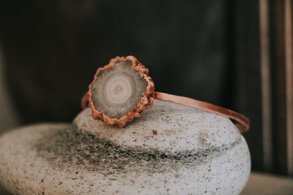 Miniature : Bracelet d'Elfe - Quartz géode