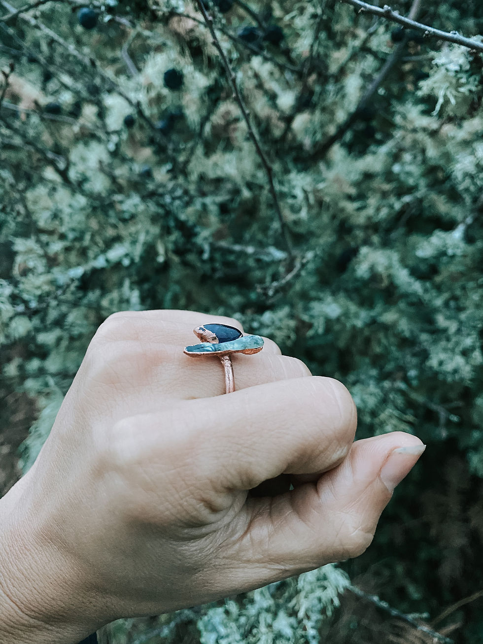 Miniature : Bague Elfique | Cyanite