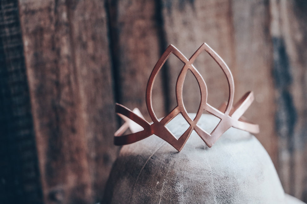 Miniature : "Reine des Elfes" | Manchette-bracelet