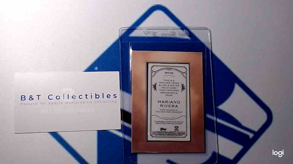 Thumbnail: 2020 Topps Allen and Ginter Mini Framed Relic #MFR-MR Mariano Rivera