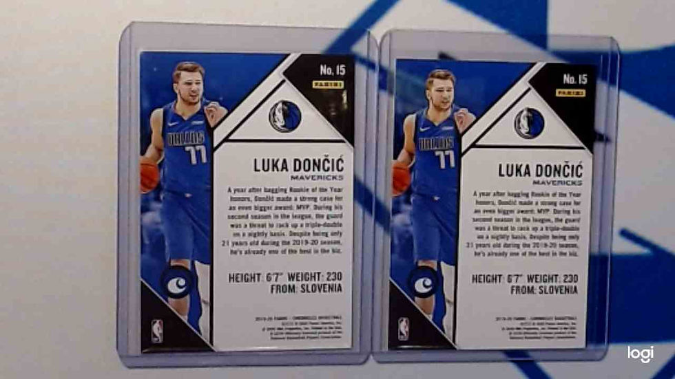 Thumbnail: Luka Doncic Panini NBA Chronicles 19-20 No 15 Dallas Mavericks (lot 2)