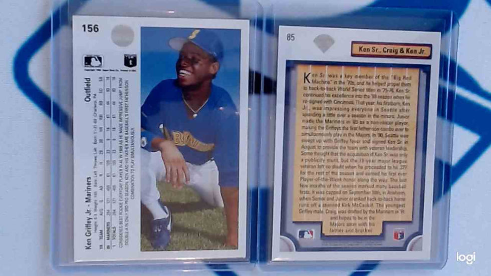 Thumbnail: Ken Griffey Jr. 1990 & 1991 Upper Deck