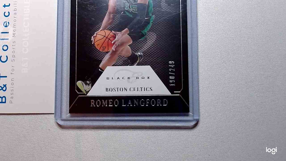 Thumbnail: Romeo Langford 2019-20 Panini Chronicles Elite Black Box RC #190/249 Celtics