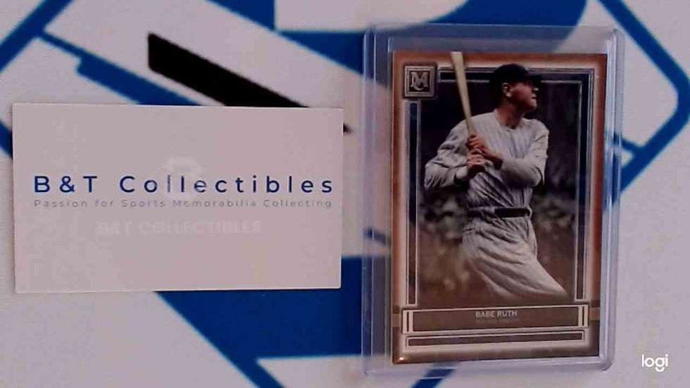 Thumbnail: 2020 Topps Museum Collection Bronze Parallel Babe Ruth New York Yankees