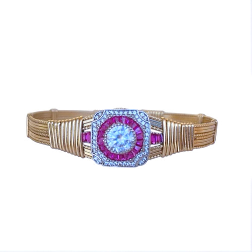 【VINTAGE HOLLYWOOD】Margaret Silky Bracelet_VH2478BR001M Margaret Bracelet | Jewelry By Randy