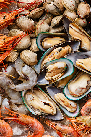 Shrimp, Clams & Oysters