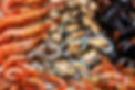 Mariscos shrims y almejas