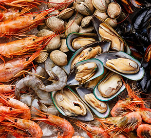 Shrimp, Clams & Oysters