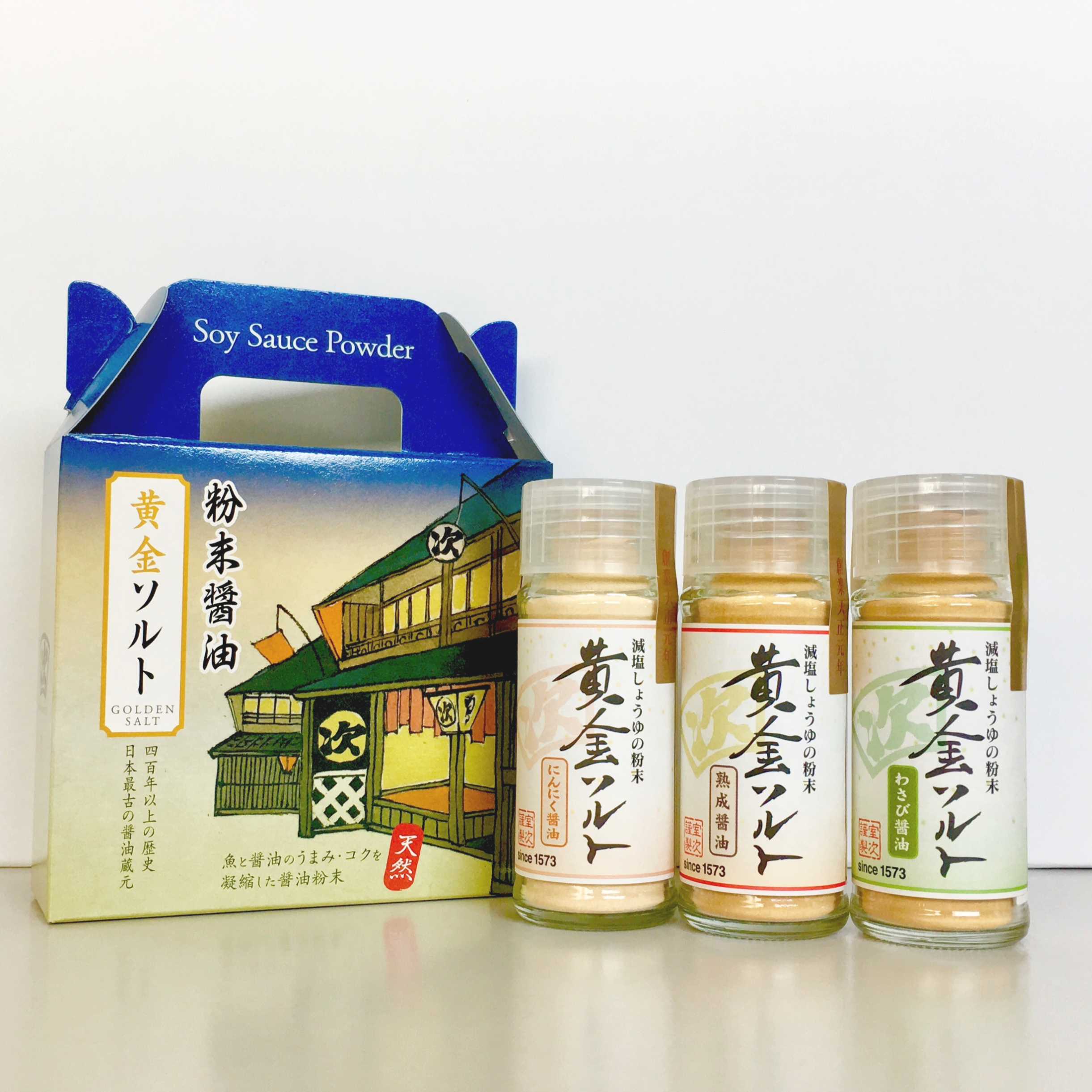 MUROJI Soya Sauce Powder Gift Pack x 3 Bottles 20gram
