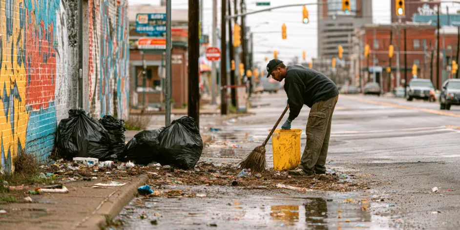 A clean neighborhood is something to be proud of.