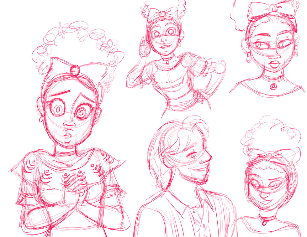 Encanto (Dolores sketch 1)