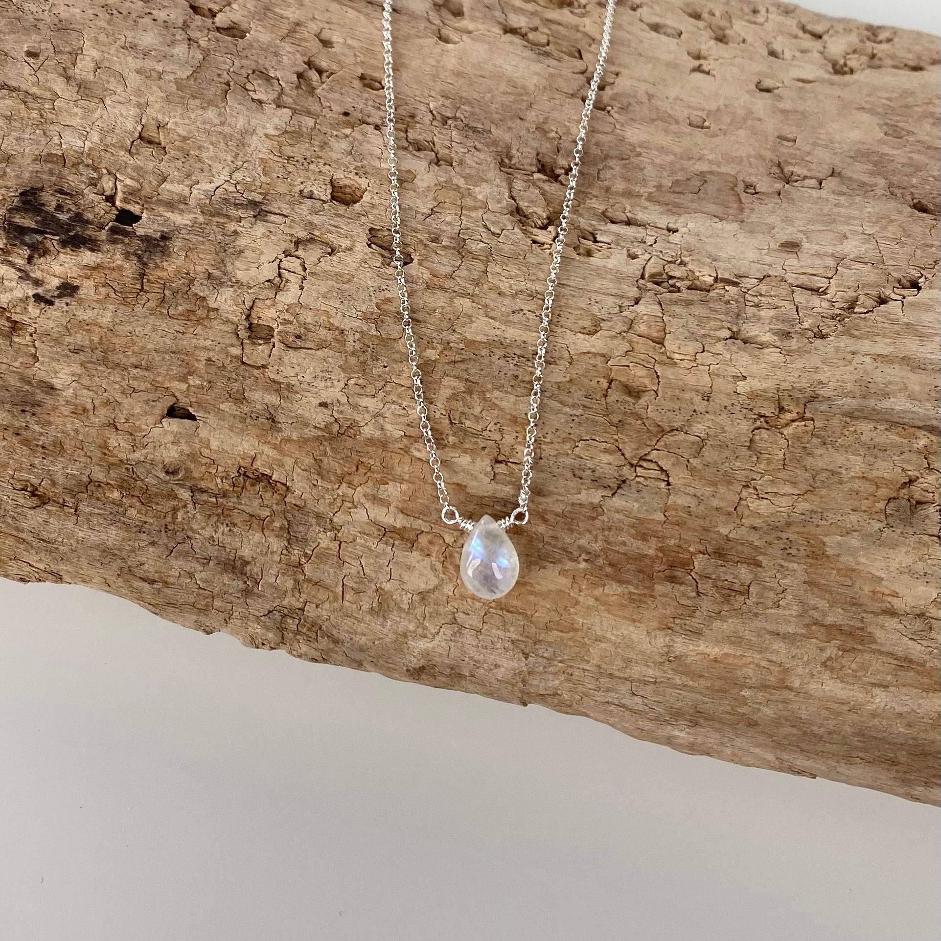 Moonstone Inset Necklace
