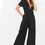Thumbnail: Belted Waist Wide Leg Jumpsuit
