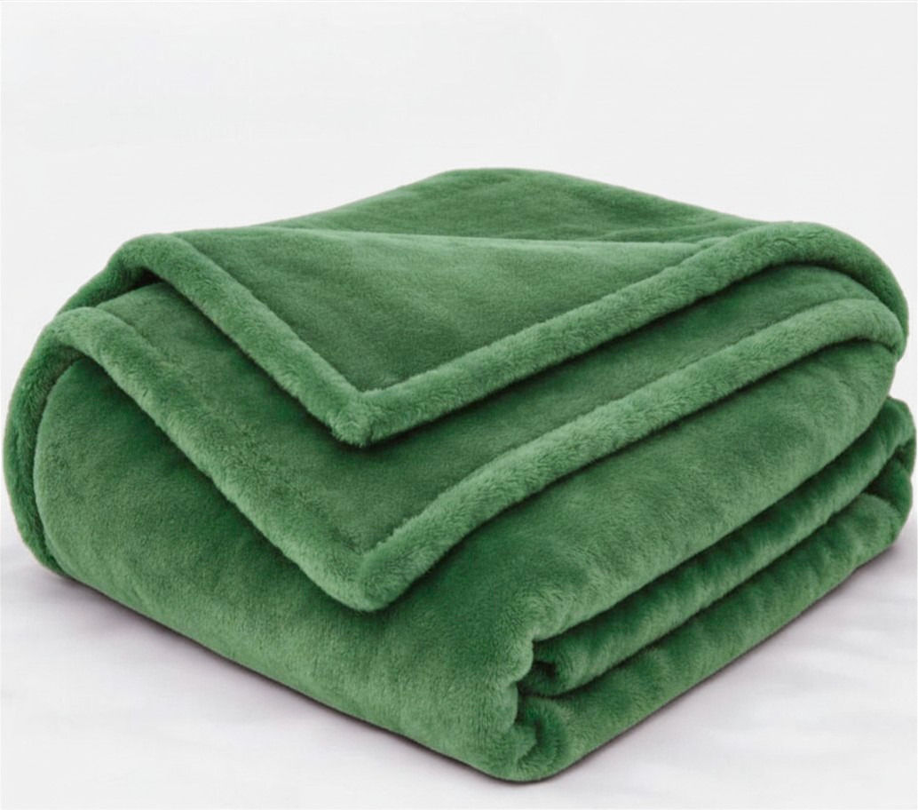 Sage Green Soft Warm Winter Blanket