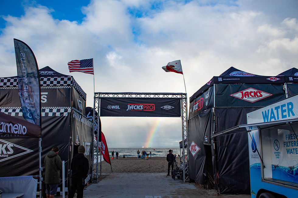 Sitio del evento Vans Jack’s Surfboards Pro 2026 - WSL / Andrés Nichols