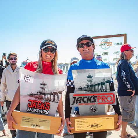 Bailey Turner and Parker Cohn Claim Victory at the Vans Jack’s Surfboards Pro 2026