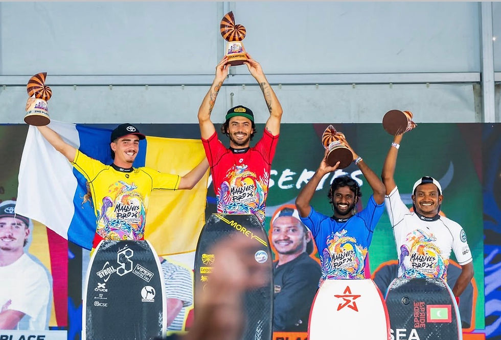 Pierre Louis Costes conquistou seu 61º pódio nas Maldivas em 2026 – IBC