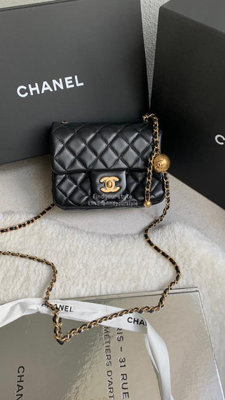 CHANEL 本週美包到貨!金球、方胖、handle、新色mini CF美包分享