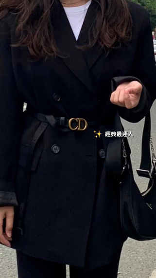 有了這個穿搭會很不一樣😌👌🏻💗Burberry/Dior 皮帶 精選整理